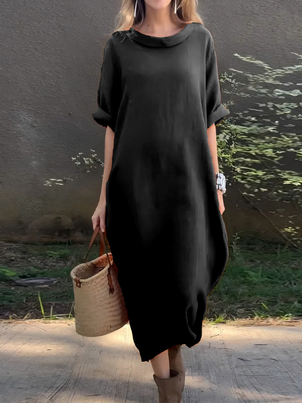 MARIOLA | Lekka Sukienka Maxi