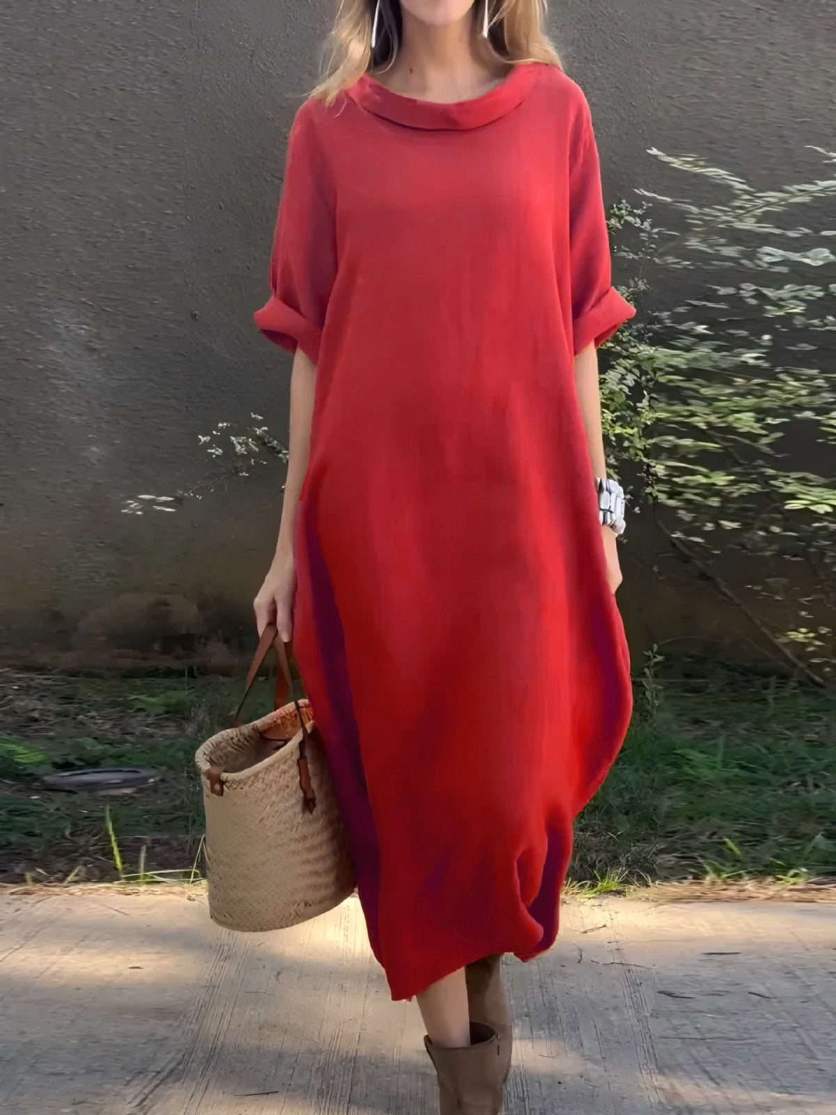 MARIOLA | Lekka Sukienka Maxi