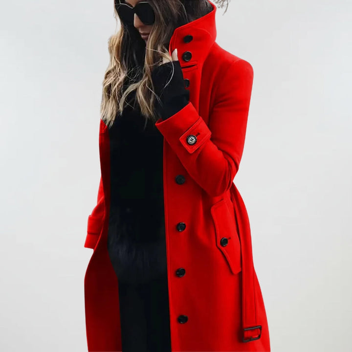 Winfell | Water-Repellent Long Trench Coat