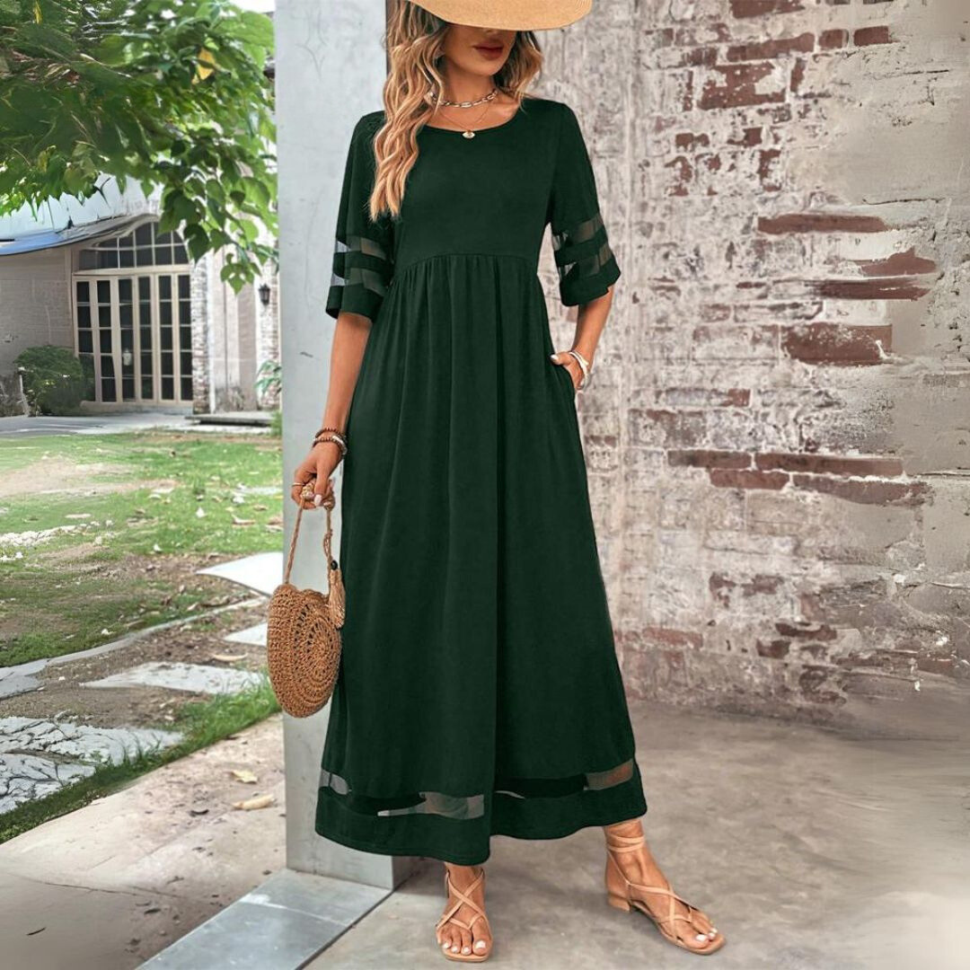 ESME | Elegancka Sukienka Zakrywająca Brzuch