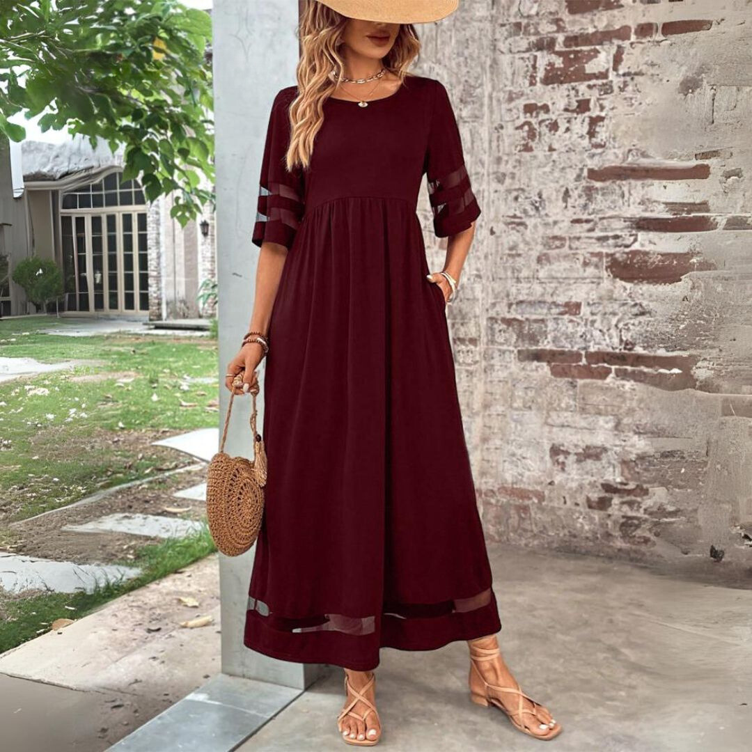 ESME | Elegancka Sukienka Zakrywająca Brzuch