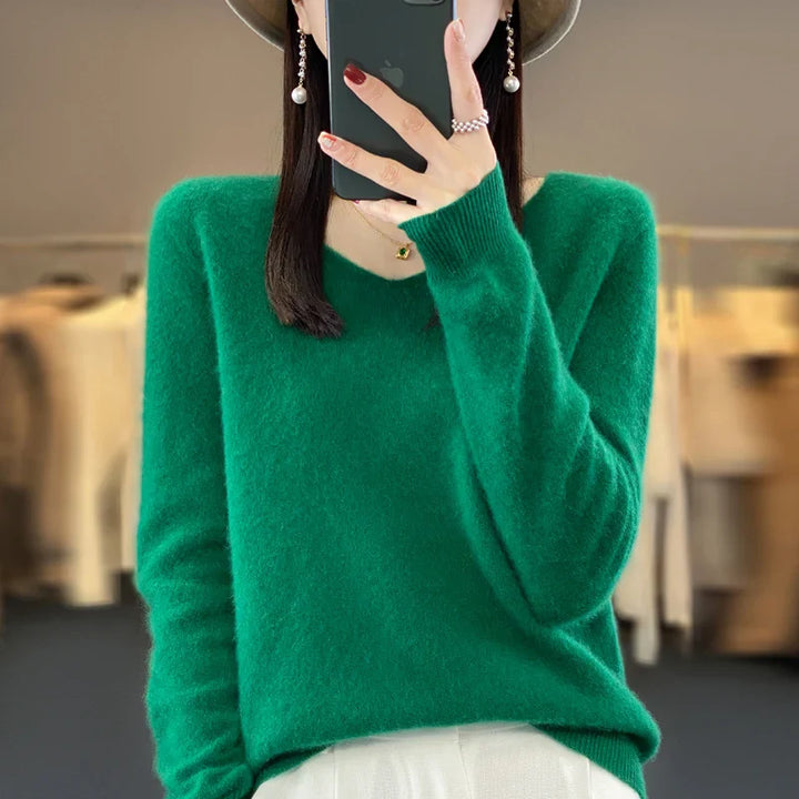 Elowen | Cashmere Soft-Touch Jumper