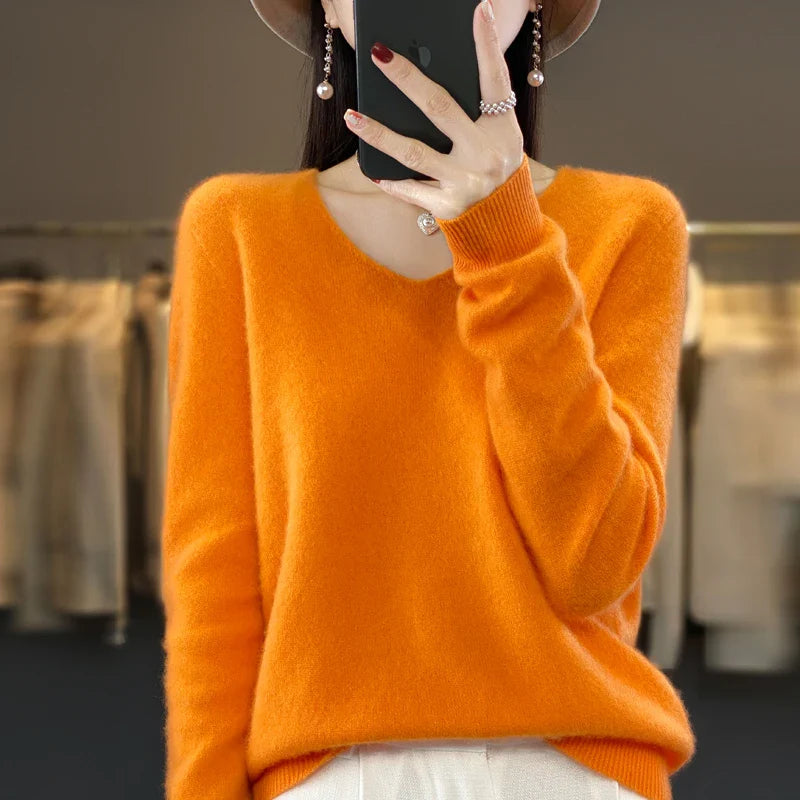Elowen | Cashmere Soft-Touch Jumper