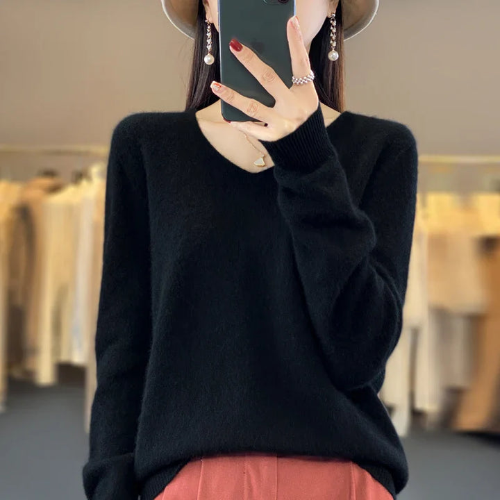 Elowen | Cashmere Soft-Touch Jumper