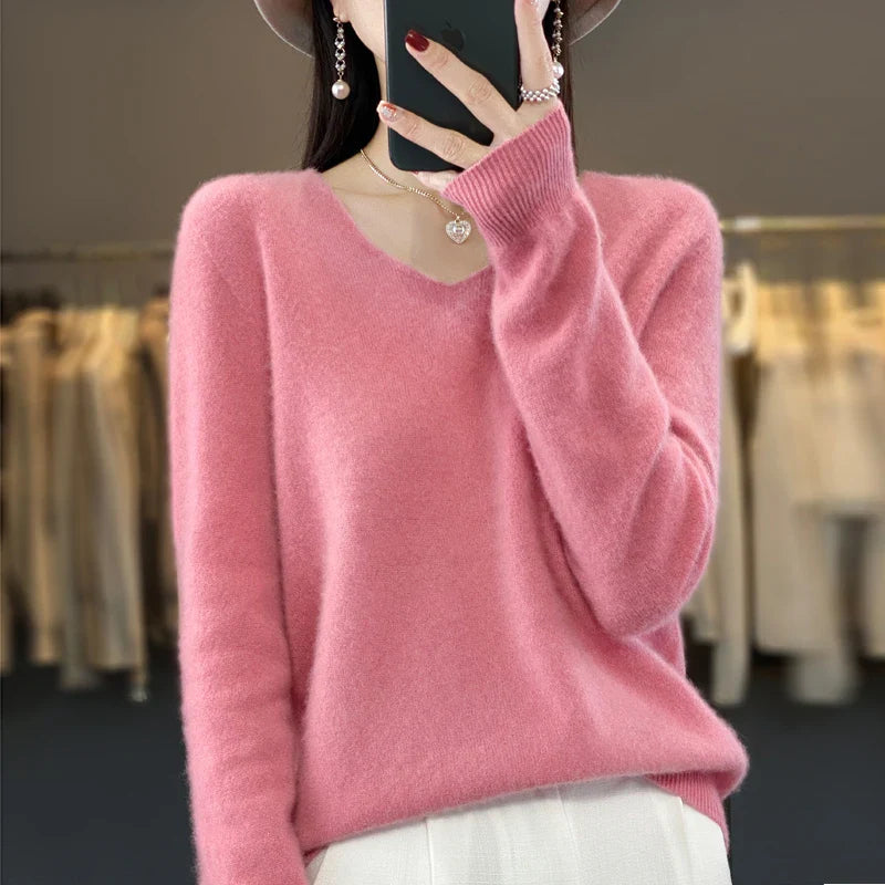 Elowen | Cashmere Soft-Touch Jumper