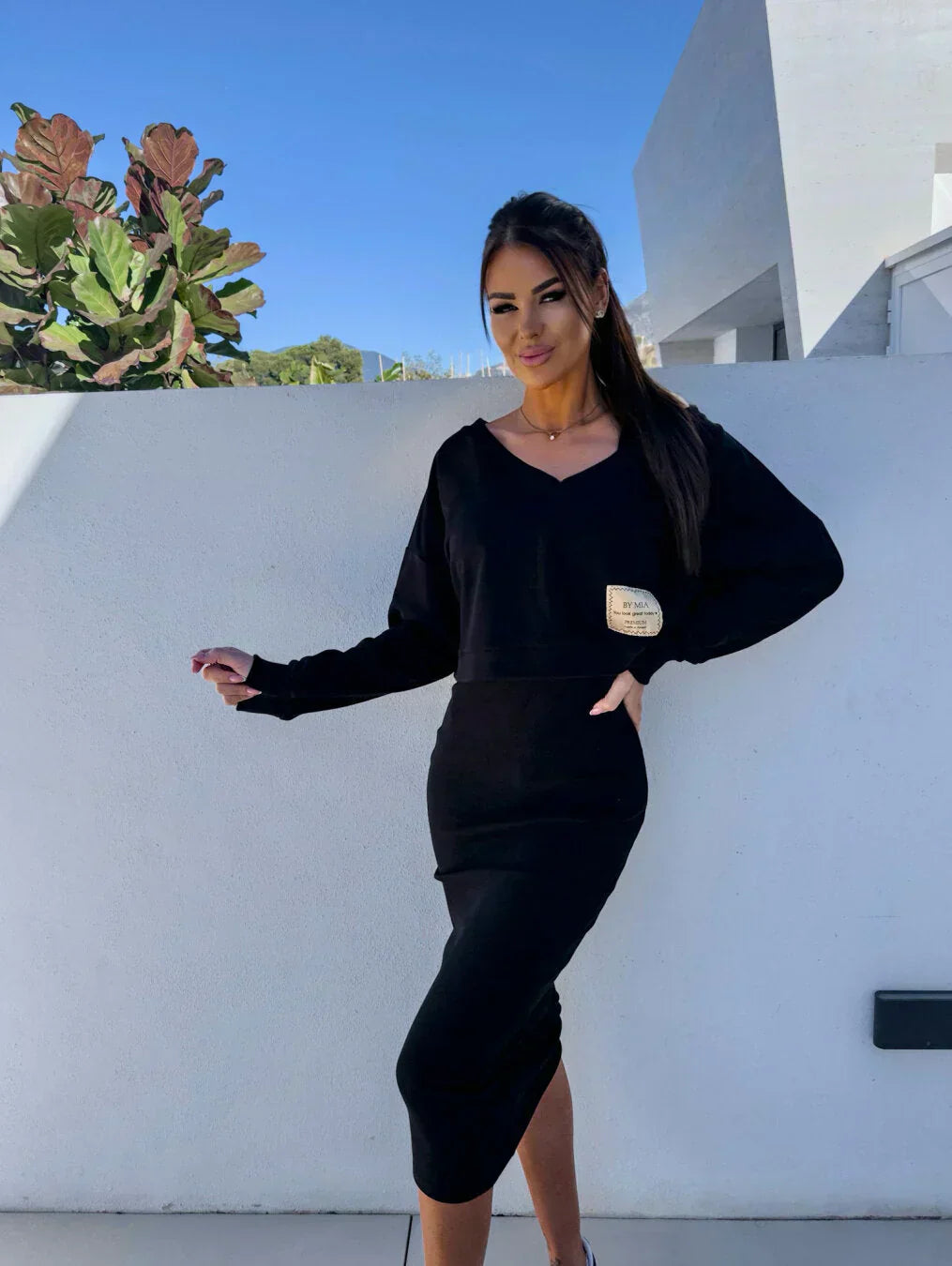 LARA | Zestaw sukienki i bluzy