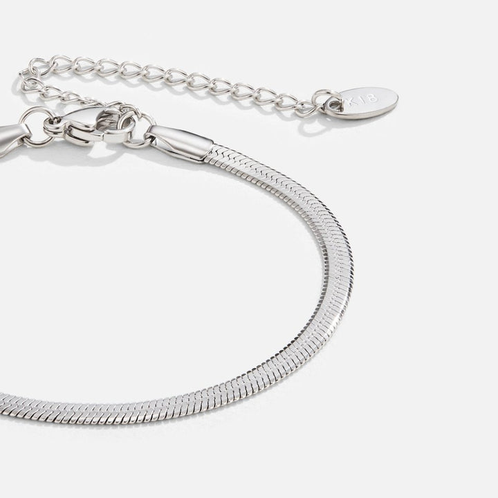 Sarya Snake Chain Silberarmband
