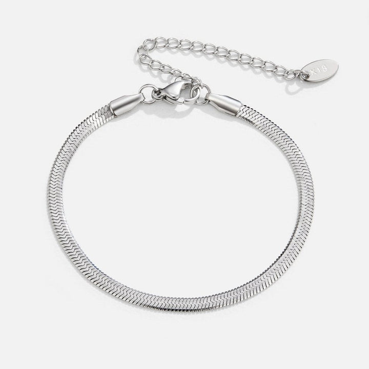 Sarya Snake Chain Silberarmband
